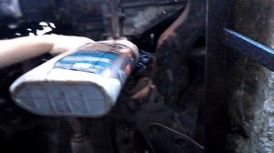 Замена масла в МКПП Хундай Элантра 2.0 срди 2001год