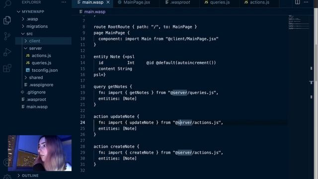 Build Full-Stack Notes App w/ Wasp! (ReactJS, Prisma, Node) смотреть онлайн