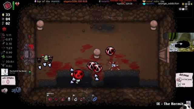 [001] Иден стрик на 4 Цели - Новое (старое) начало | The Binding of Isaac: Repentance смотреть онлайн