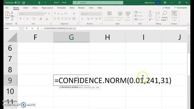 Calculating the margin of error in Excel смотреть онлайн