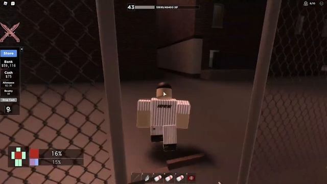 Becoming a baseball player in Roblox Criminality смотреть онлайн