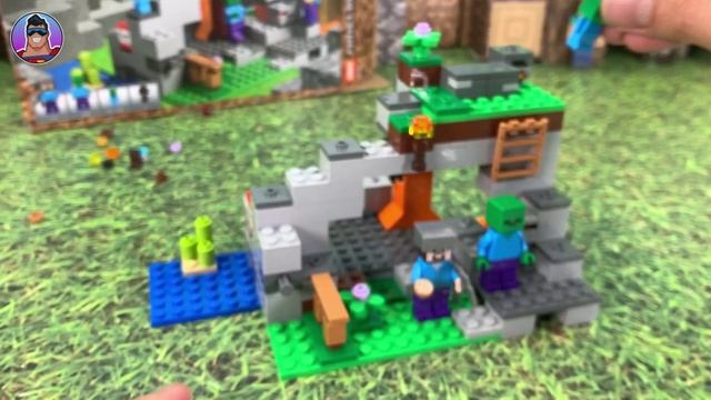 LEGO Minecraft Zombie Cave ?♂️ | Set Opening, Build and Review! | Steve, Zombies & TRAPS! | 21141 смотреть онлайн