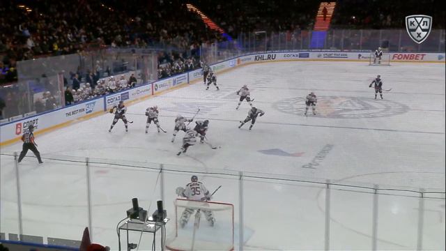 O'Dell beats Makarov with perfect wrister смотреть онлайн