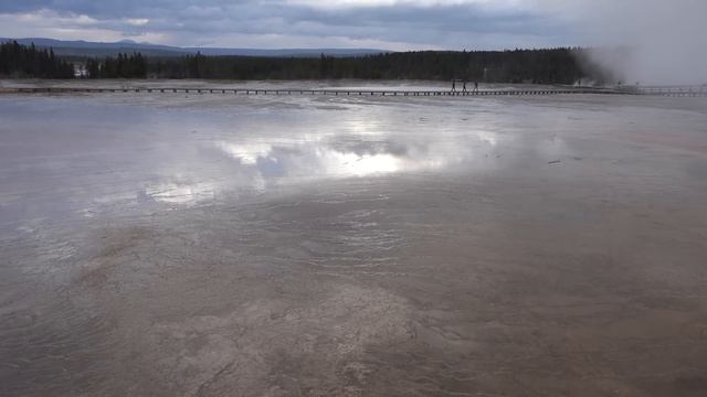 Grand Prismatic Spring, Yellowstone National Park, USA  [Amazing Places 4K]