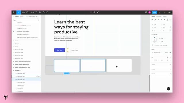 Nickelfox Speed Art | UI design using Figma | Happy Homes смотреть онлайн