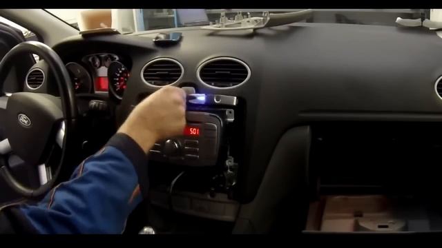 Форд Фокус 2 Магнитола Ford 6000 CD добавляем USB смотреть онлайн