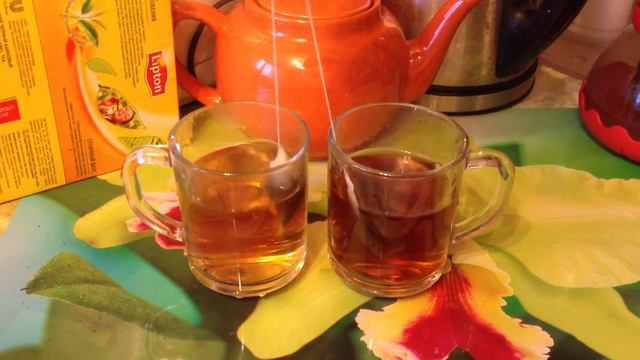 Эксперимент — завариваем листовой чай и в пакетике! смотреть онлайн
