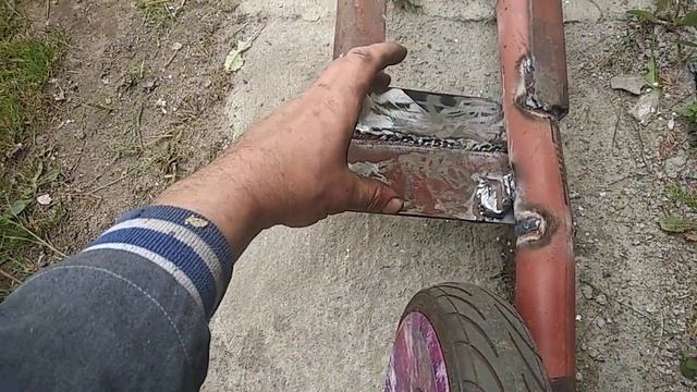 электросамокат самоделка из гироскутера смотреть онлайн