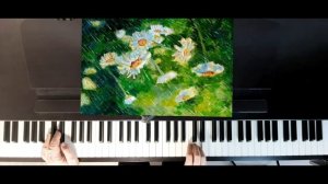 Как играть на пианино"Вальс дождя"на пианино подробный разбор ч.1