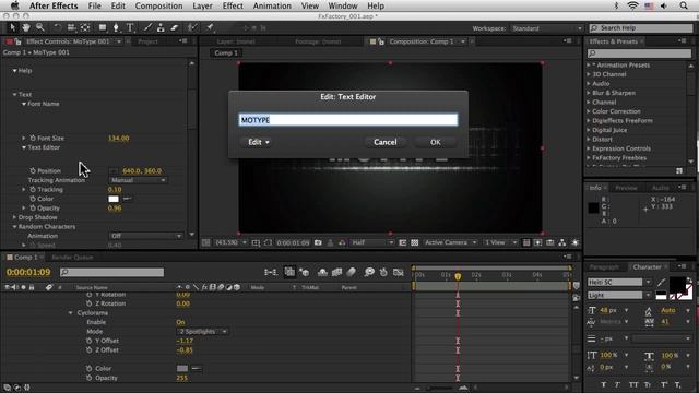 Killer Titles Inside After Effects Using Motype & Nodes смотреть онлайн