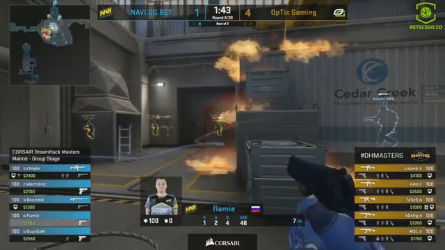 НАВИ НА СОВЕРШЕННО ИНОМ УРОВНЕ! / NaVi vs OpTic / DreamHack Masters Malmö 2019 смотреть онлайн