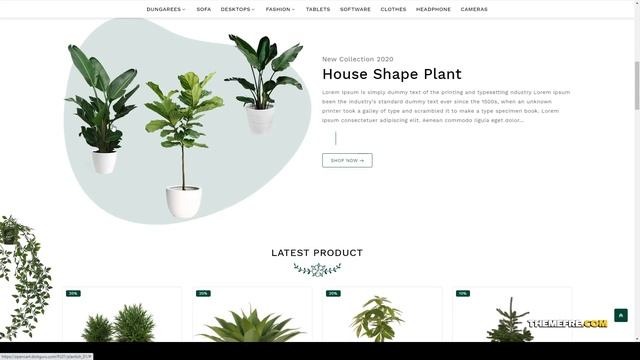 Plantish Plant Responsive OpenCart 3 Theme clothes digital Mihono смотреть онлайн