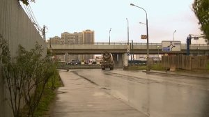 Бетономешалка КАМАЗ. Боровское шоссе