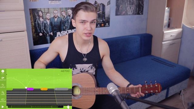 Учусь играть на гитаре по гитарным мобильным приложениям | Обзор Yousician, Cosch Guitar, Fretello смотреть онлайн