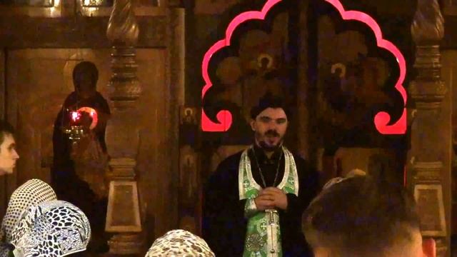 Проповедь о. Василия накануне престольного праздника смотреть онлайн