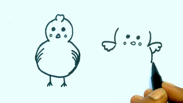 How To Draw Chick For Kids || Как нарисовать цыпленка для детей смотреть онлайн