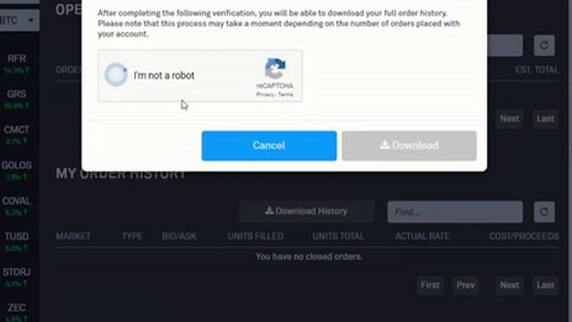 Bittrex Order History смотреть онлайн