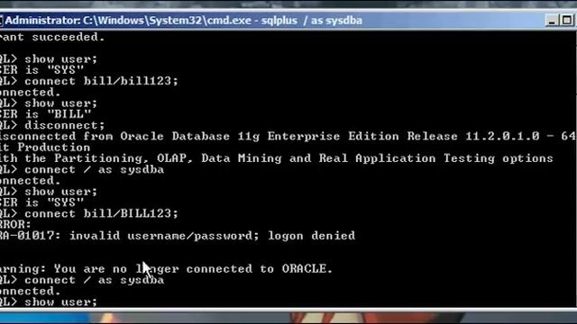 Oracle DBA Justin - How to disable user password sensitivity. смотреть онлайн