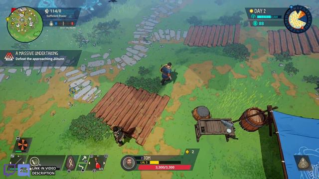 Tribes of Midgard Gameplay Preview - New Viking Survival Game | Single-Player Mode смотреть онлайн