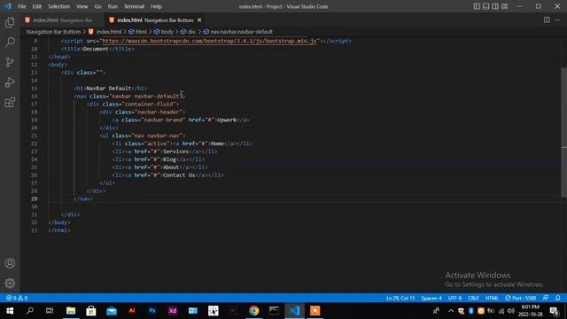 bootstrap navigation bar bottom | bootstrap navigation bar bottom example | part 24 смотреть онлайн