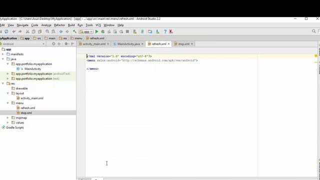 How to inflate and create menu in android ( code in description) смотреть онлайн