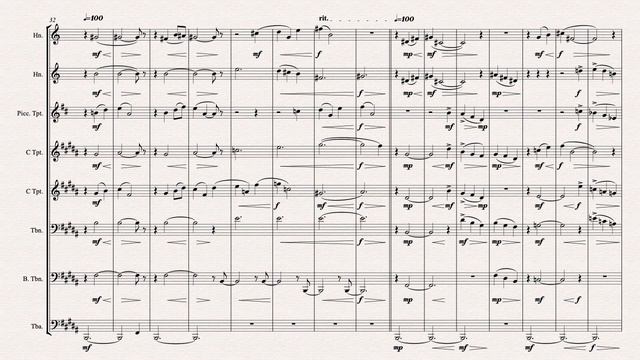 D'un Jardin Clair (Lili Boulanger) - For Brass Ensemble смотреть онлайн