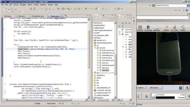 Android Java - Tutorial - Save Image Into Gallery смотреть онлайн