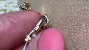 Золотые Серьги Тюльпаны СССР с Бриллиантами Ватсап +79776173980