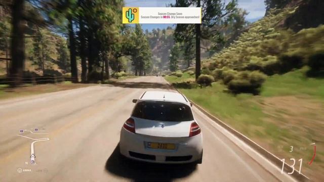 Forza Horizon 5 |Renault Megane | Thrustmaster T248 смотреть онлайн