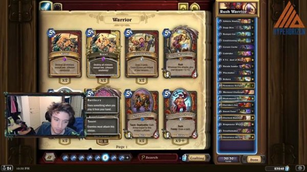 [Hearthstone] Best Decks for Legend (Mid April) - Forged in the Barrens