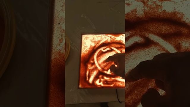 Как сделать планшет для рисования песком? смотреть онлайн