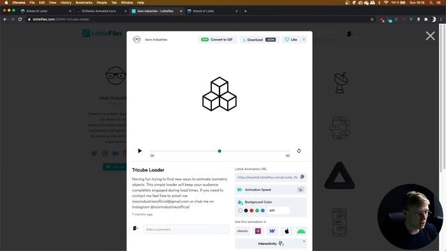 Interactive Lottie Animations | Full Class смотреть онлайн