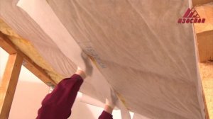 Изоспан В применение при монтаже скатной кровли