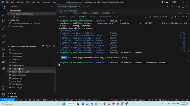 5. Laravel Sail: Bermain Dengan Mailpit смотреть онлайн
