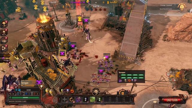 Warhammer 40000 Battlesector Multiplayer Match 95 Tyranid vs Ork смотреть онлайн