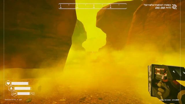 Hidden Osmium Cave Behind Sand Falls in Planet Crafter (Osmium Cave 2) смотреть онлайн