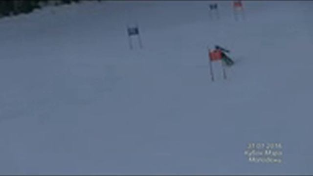 2016 01 31 Горные лыжи Кубок мэра Молодежь смотреть онлайн