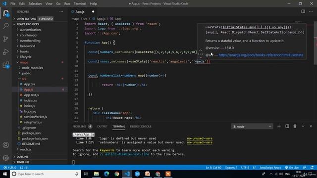 ReactJS Tutorial - Zero to Hero LECTURE-12 смотреть онлайн