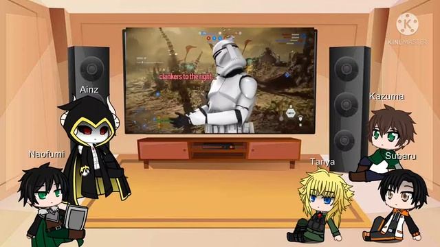 Isekai Quartet react to Russian badger Star wars battlefront (1 of 2) смотреть онлайн