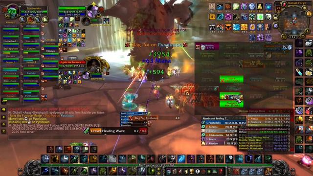 Warmane | Icecrown | Ulduar 25M - Ignis the Furnace Master | Restoration Shaman POV смотреть онлайн