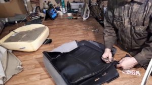 Kia Sorento 2012. Ремонт сидения.