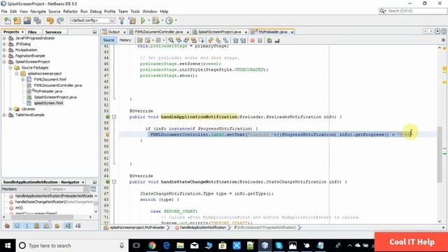 JavaFX Splash Screen Tutorial Part -2 with Code смотреть онлайн