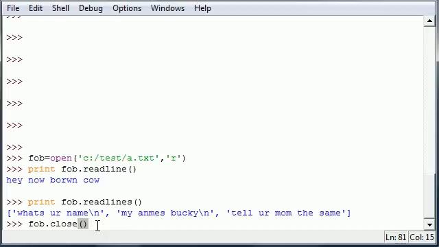 Python Programming Tutorial - 42 - Reading and Writing смотреть онлайн