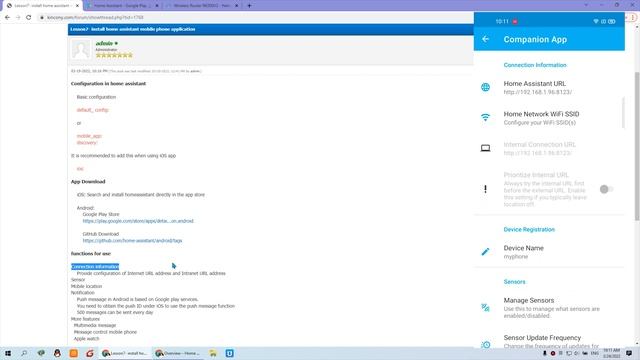 【home automation training -7】install home assistant mobile phone application смотреть онлайн