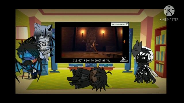 my friends react to skeleton rap (part 2 ) смотреть онлайн