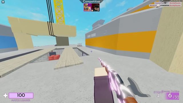 LONGNECK MOBSTER!! DEV SKIN 1V1 (Roblox Arsenal) смотреть онлайн