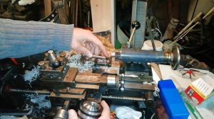 Вращающийся центр конус морзе 1 и сверлильный патрон для станка тв16. #тв4 #тв16 #нгф110 #конусморз