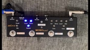 Unboxing review demo simple sound mosky audio sol918 pedal
