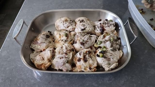 Chicken Marbella | Food Wishes смотреть онлайн
