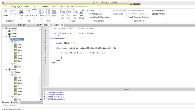 Roblox Progaming Turtorial Decal Animations смотреть онлайн